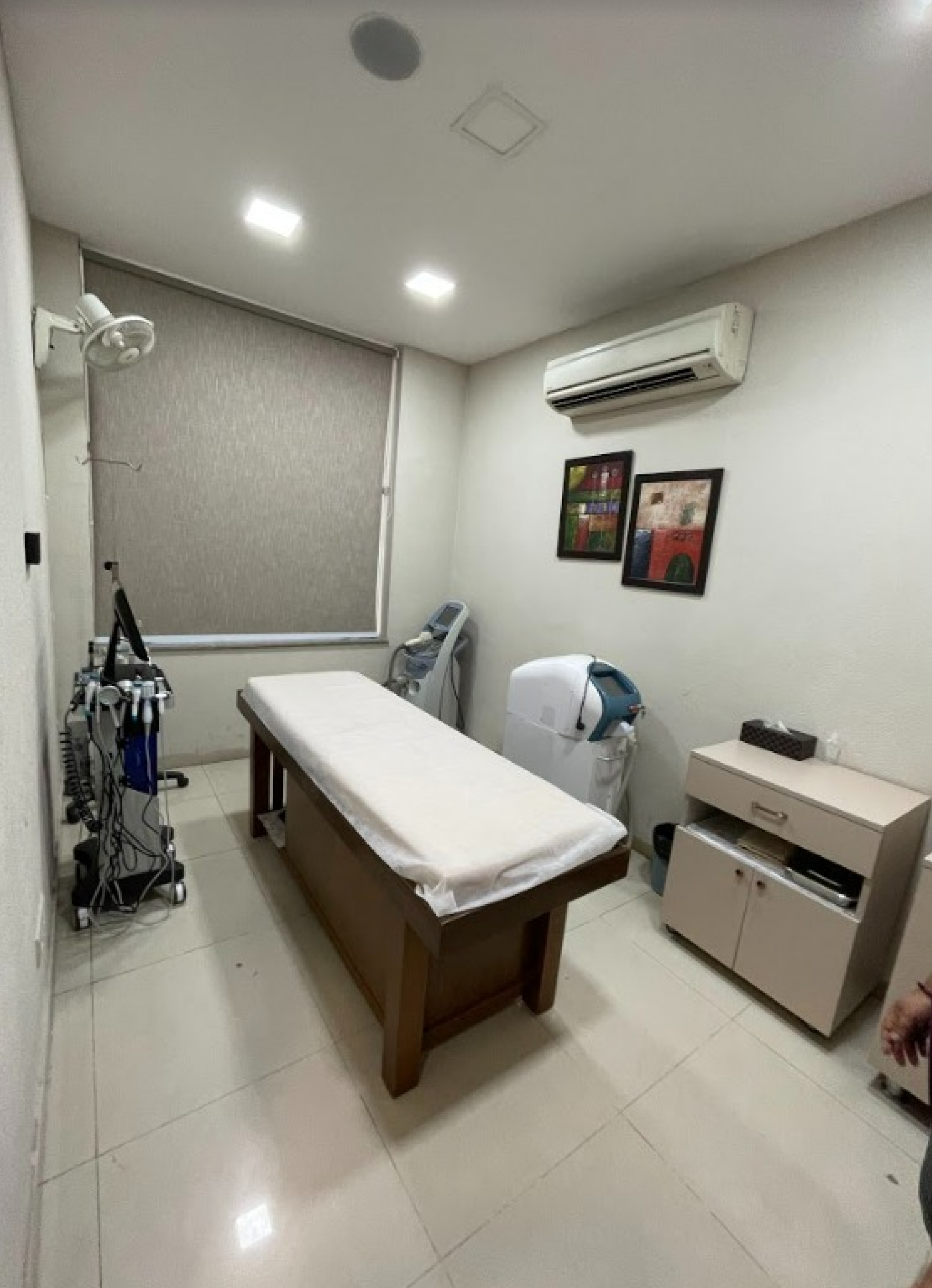 Skin Plus clinic interior in Delhi